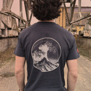 The Great Wave T-shirt | ELSK × Sauna Samurai